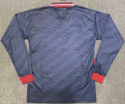 AFC Ajax 1994-1995 Season Away Long Sleeve Retro Football Jersey Trikot Maillot