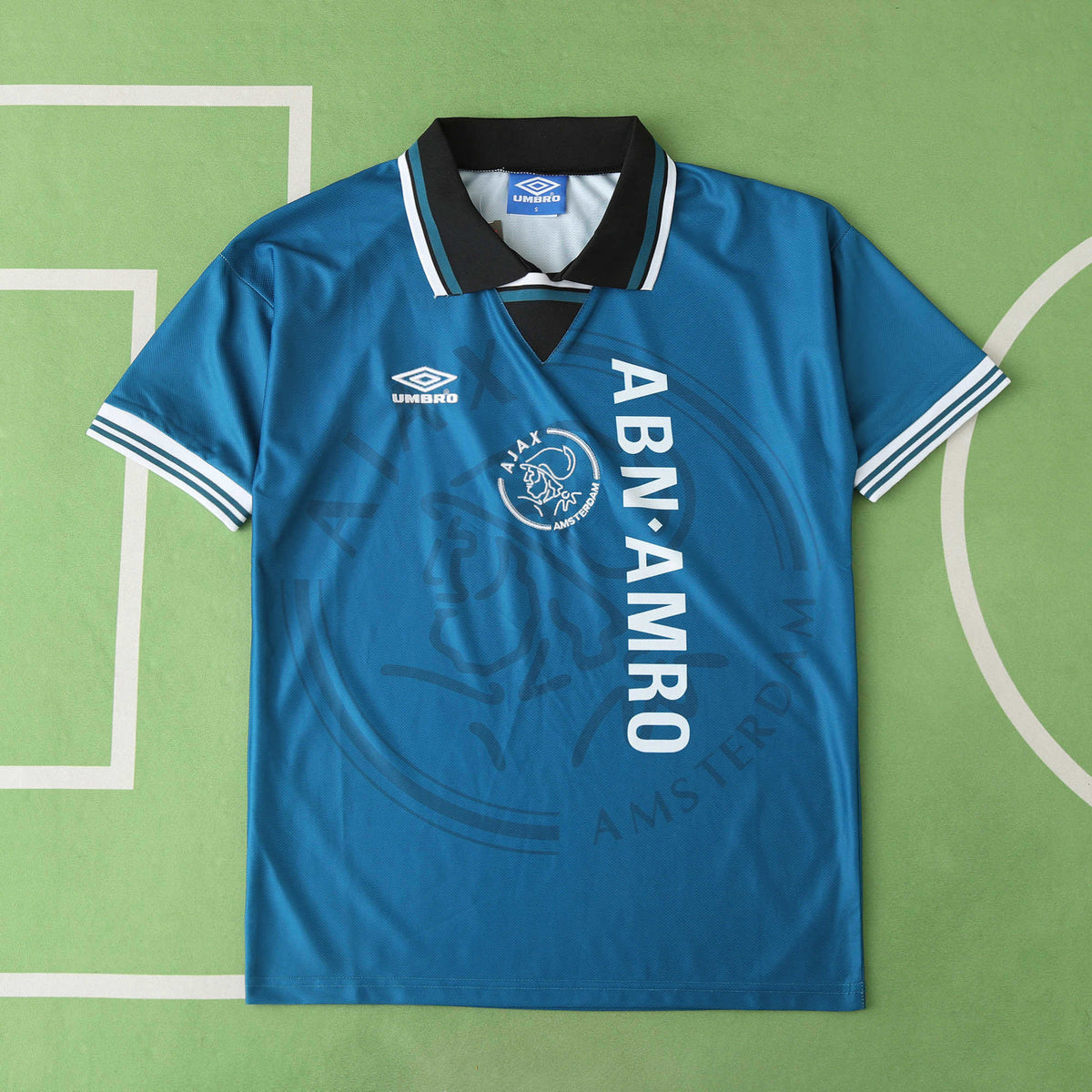 AFC Ajax 1995-1996 Season Away Retro Football Jersey Trikot Maillot