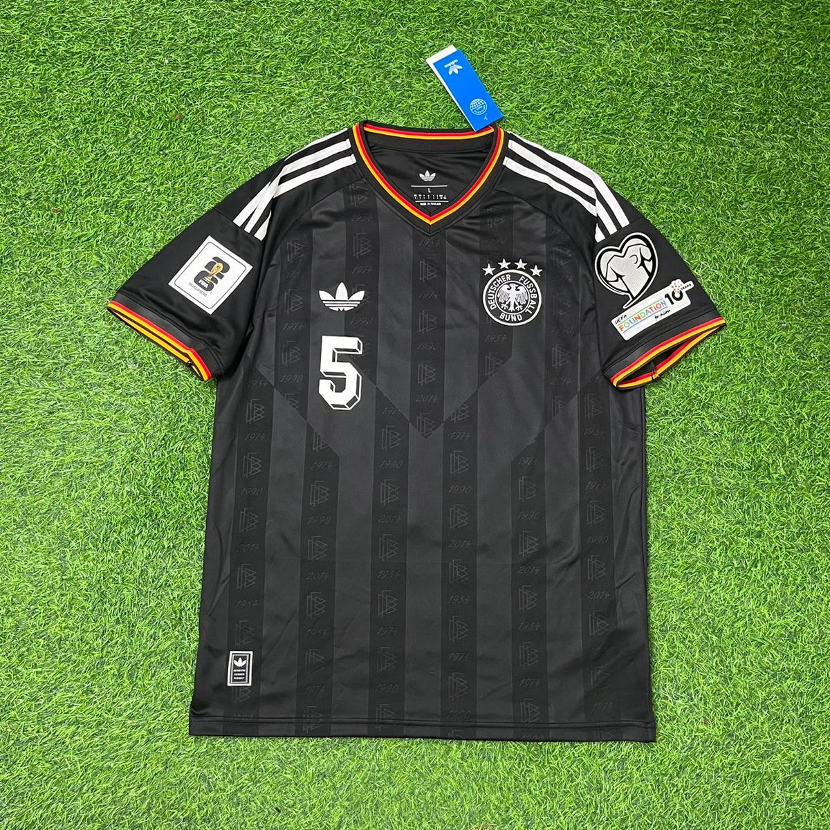 Aleksandar Pavlović 5# Germany 2026 World Cup Black Style Football Jersey Trikot