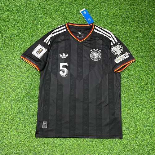 Aleksandar Pavlović 5# Deutschland WM 2026 Black Style Fußballtrikot