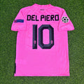 Alessandro del Piero #10 Juventus Rosa Trikot 2012/2013 Saison Retro Fußballtrikot