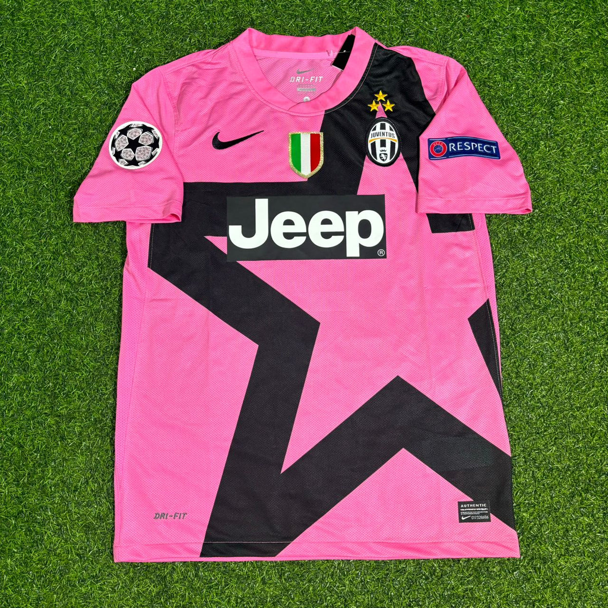 Alessandro del Piero #10 Juventus Pink 2012 2013 Season Retro Jersey Soccer Shirt