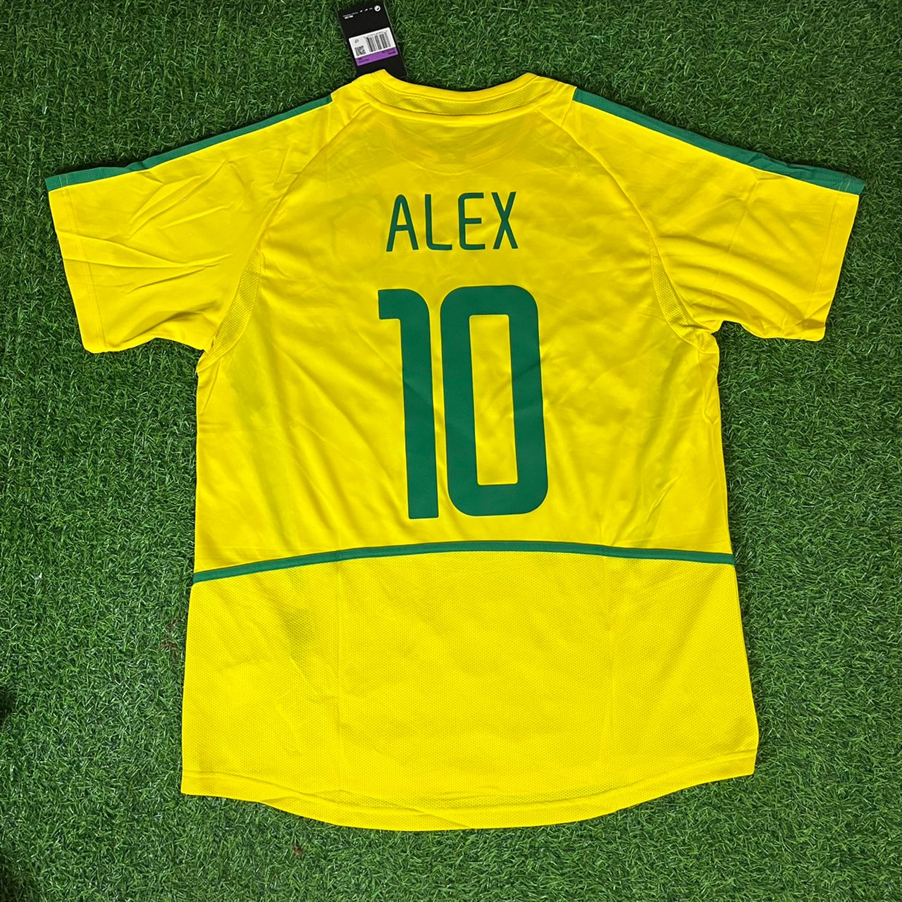 Alex de Souza #10 Fenerbahce Legende Brasilien Retro Fußballtrikot Formasi Trikot Fußballshirt
