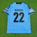 Alvaro Negredo Spain EURO 2012 Final Retro Football Jersey Kit