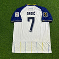 Amar Dedic Bosnia and Herzegovina 2026 World Cup White Football Jersey