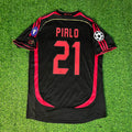 Andrea Pirlo 21 – AC Milan 2006–2007 Retro Kit Jersey – | Trikot | Maillot | Maglia Soccer Shirt