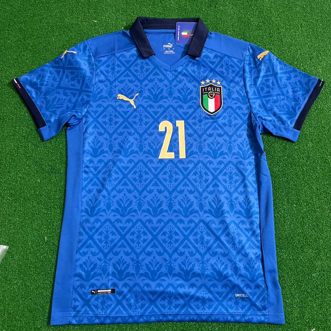 Andrea Pirlo 21 – Italy EURO 2020 Final Retro Soccer Jersey – | Trikot | Maillot Soccer Shirt