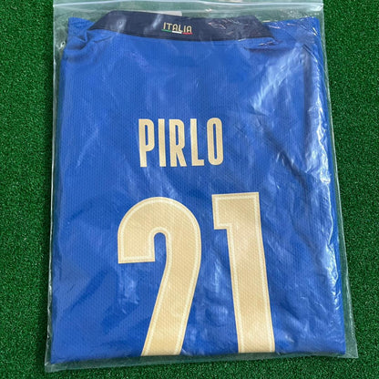 Andrea Pirlo 21 – Italy EURO 2020 Final Retro Soccer Jersey – | Trikot | Maillot Soccer Shirt