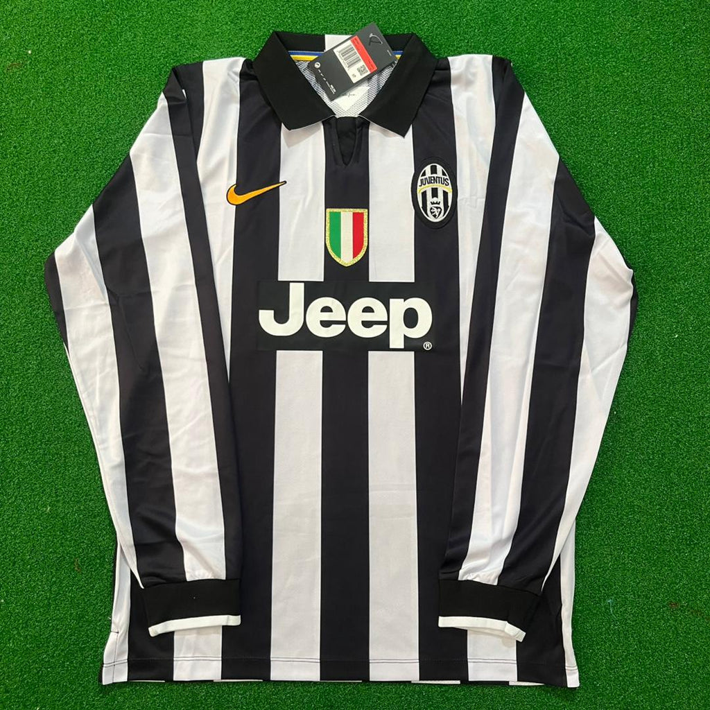 Andrea Pirlo Juventus 2014 2015 Maillot Rétro Manches Longues Trikot Maglia Maillot de Foot