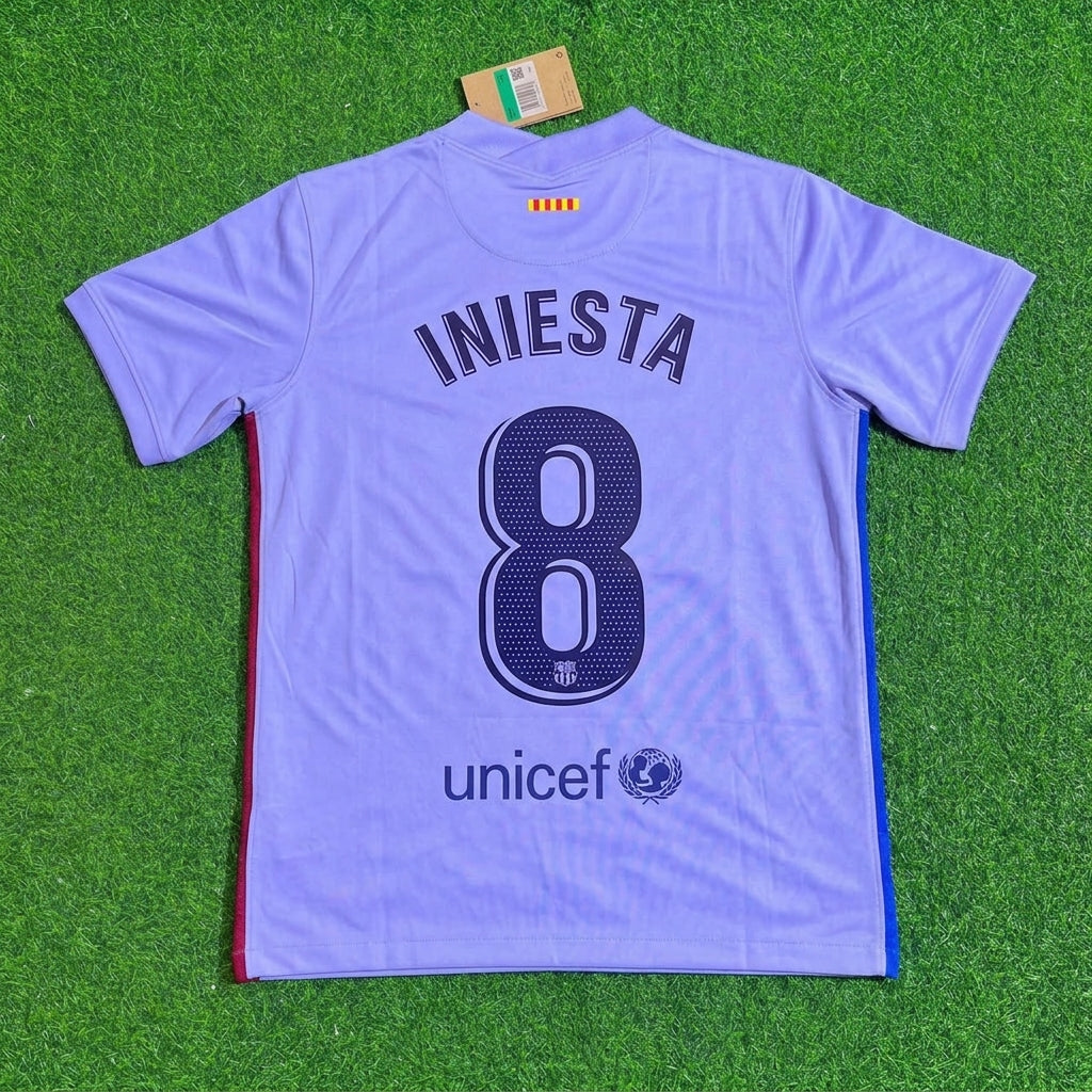 Maillot Rétro Barcelone 2021/22 – Andres Iniesta 8