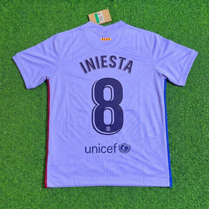 Maillot Rétro Barcelone 2021/22 – Andres Iniesta 8