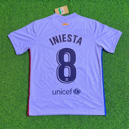 Maillot Rétro Barcelone 2021/22 – Andres Iniesta 8