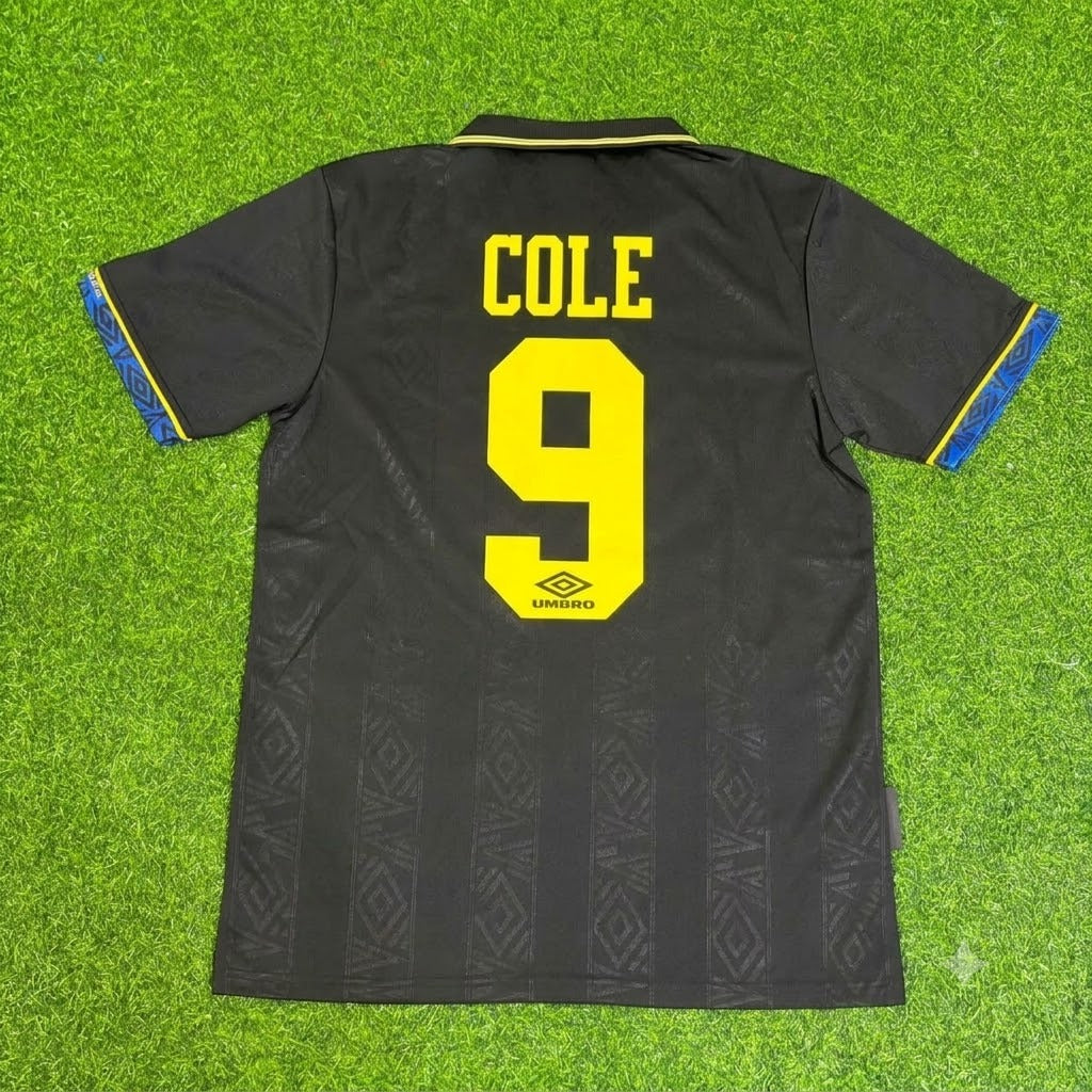 Andy Cole Manchester United Gedenk-Retro-Fußballtrikot