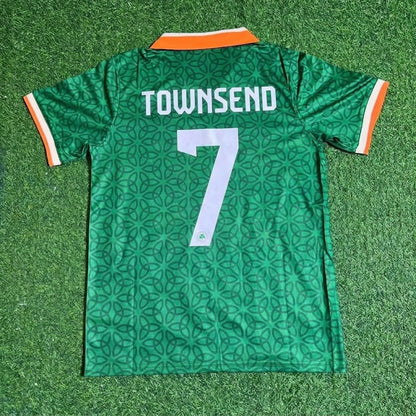Andy Townsend Irland St. Patrick's Day Sondertrikot Fußballtrikot Maillot Maglia
