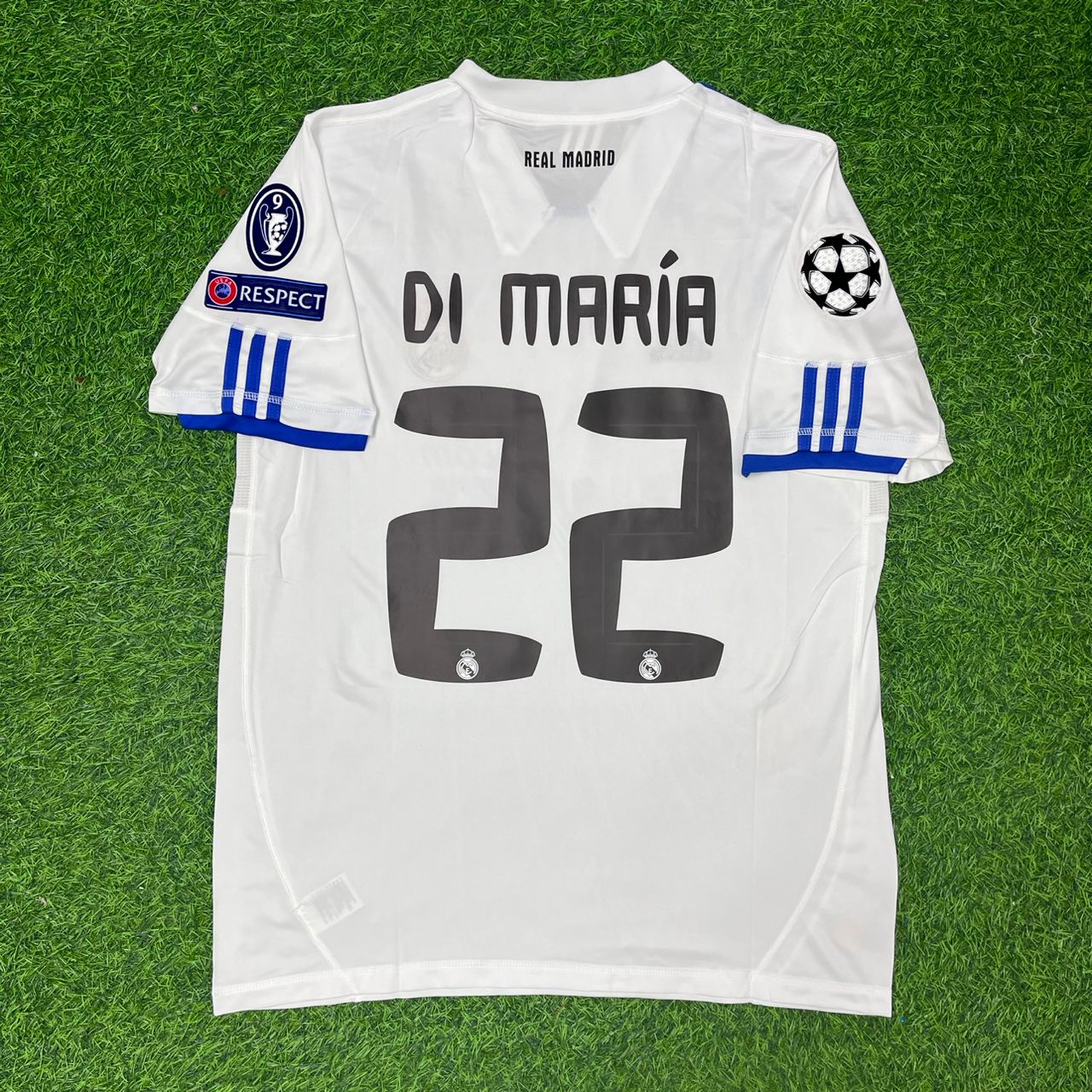 Angel Di Maria 22- Real Madrid 2010/2011 Retro Jersey Trikot