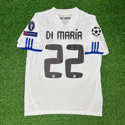 Angel Di Maria 22- Real Madrid 2010/2011 Retro Jersey Trikot