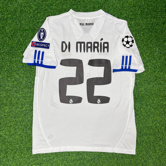 Angel Di Maria 22- Real Madrid 2010/2011 Retro Jersey Trikot