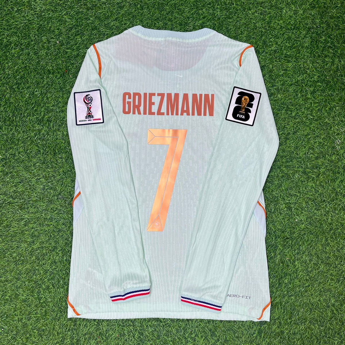 Antoine Griezmann France 2026 World Cup Away Long Sleeve Football Jersey