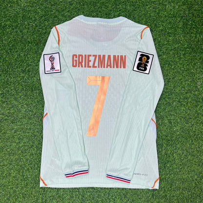 Antoine Griezmann Frankreich 2026 WM Auswärts Langarm Fußballtrikot