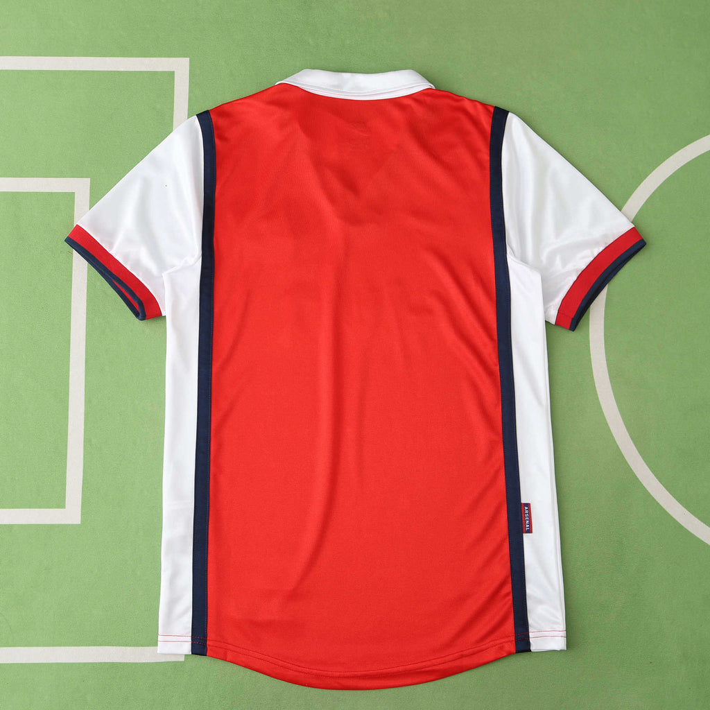 Arsenal 1997-1998 Season Home Retro Red Football Jersey Trikot Maillot