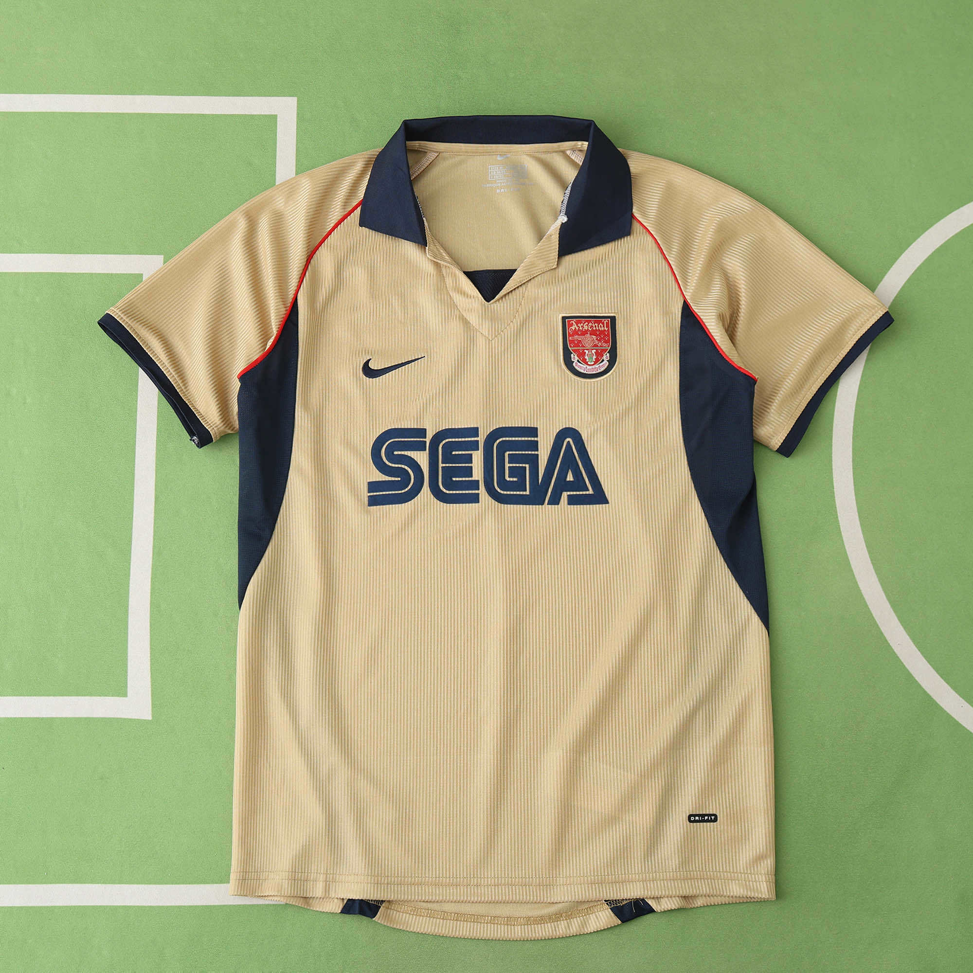 Arsenal 2001-2002 Season Away Retro Football Jersey Trikot Maillot