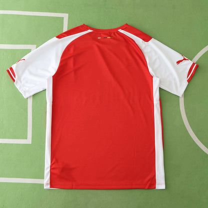 Arsenal 2014-2015 Season Home Retro Red Football Jersey Trikot Maillot