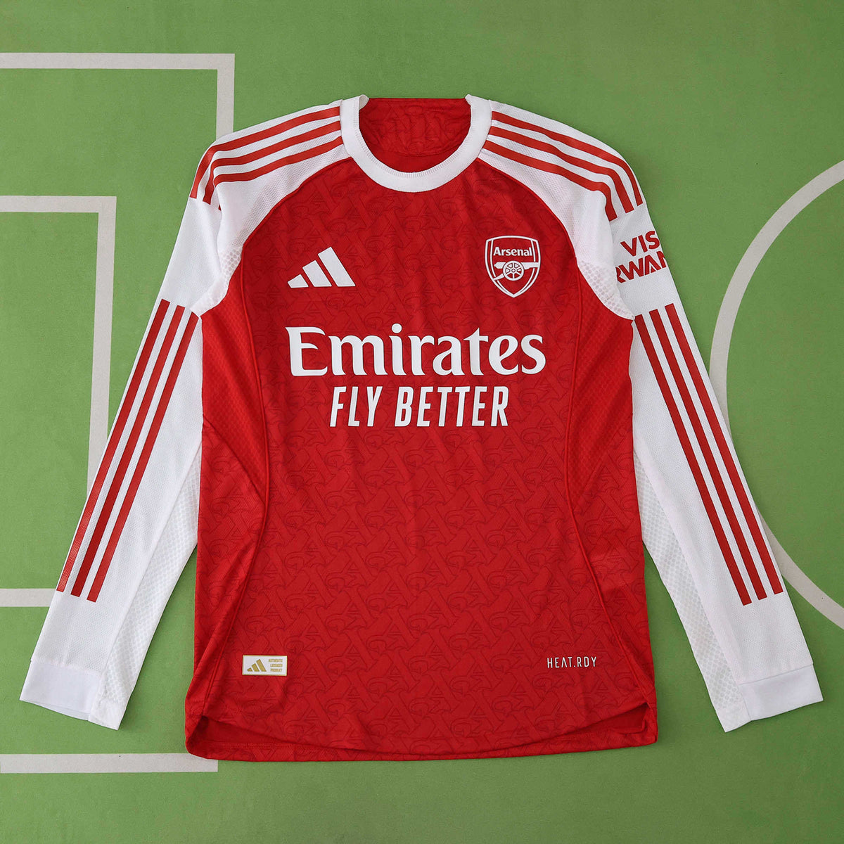 Arsenal 2025-2026 Season Home Long Sleeve Red Football Jersey Trikot Maillot
