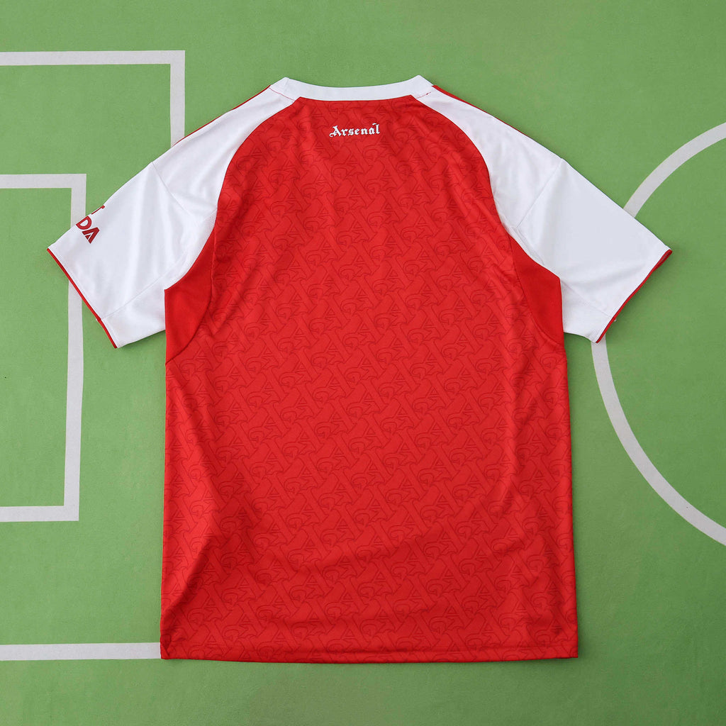 Arsenal 2025-2026 Season Home Red Football Jersey Trikot Maillot