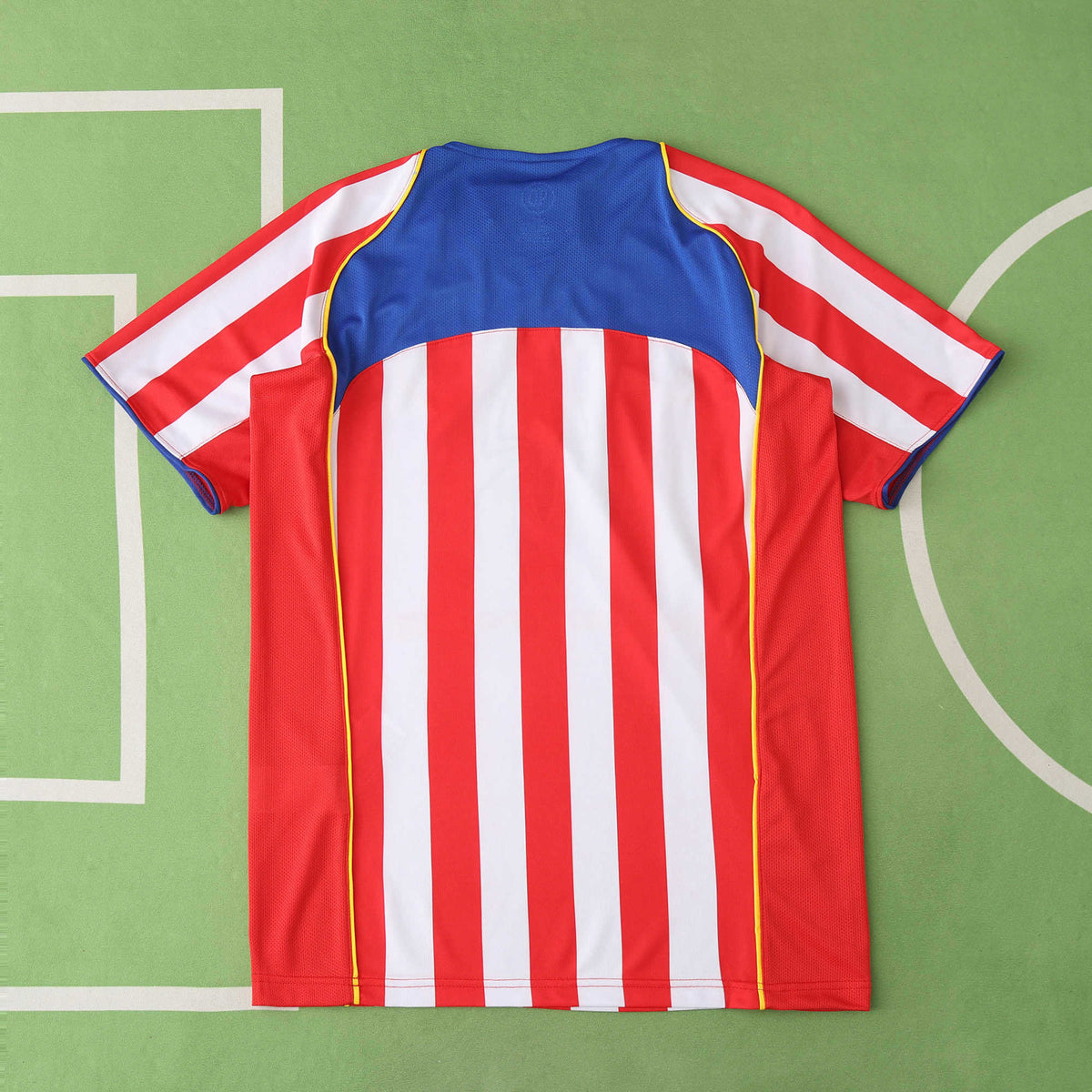 Atlético de Madrid 2004-2005 Season Home Retro Football Jersey Trikot Maillot