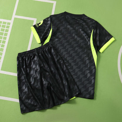 Atlético de Madrid 2026-2027 Season Away Black Kids Football Jersey Trikot Maillot