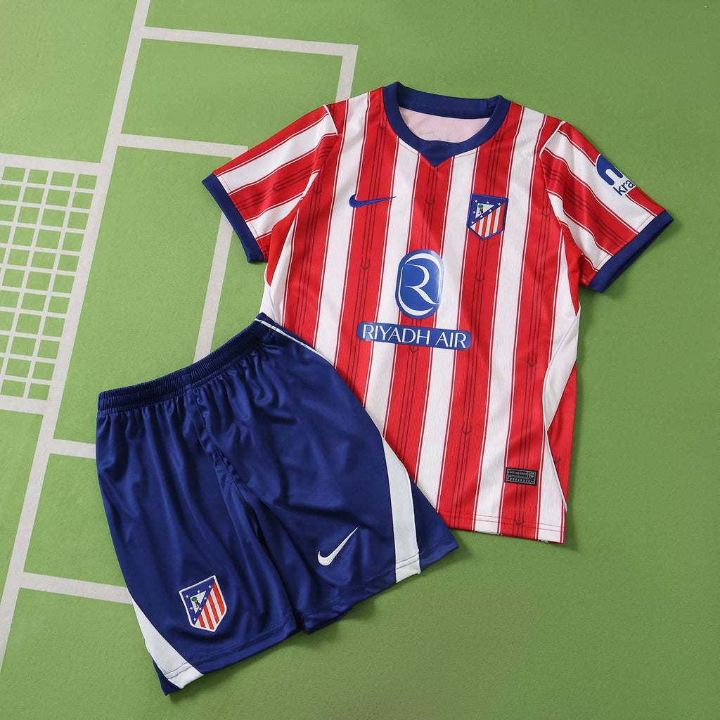 Atlético de Madrid 2026-2027 Season Home Kids Football Jersey Trikot Maillot