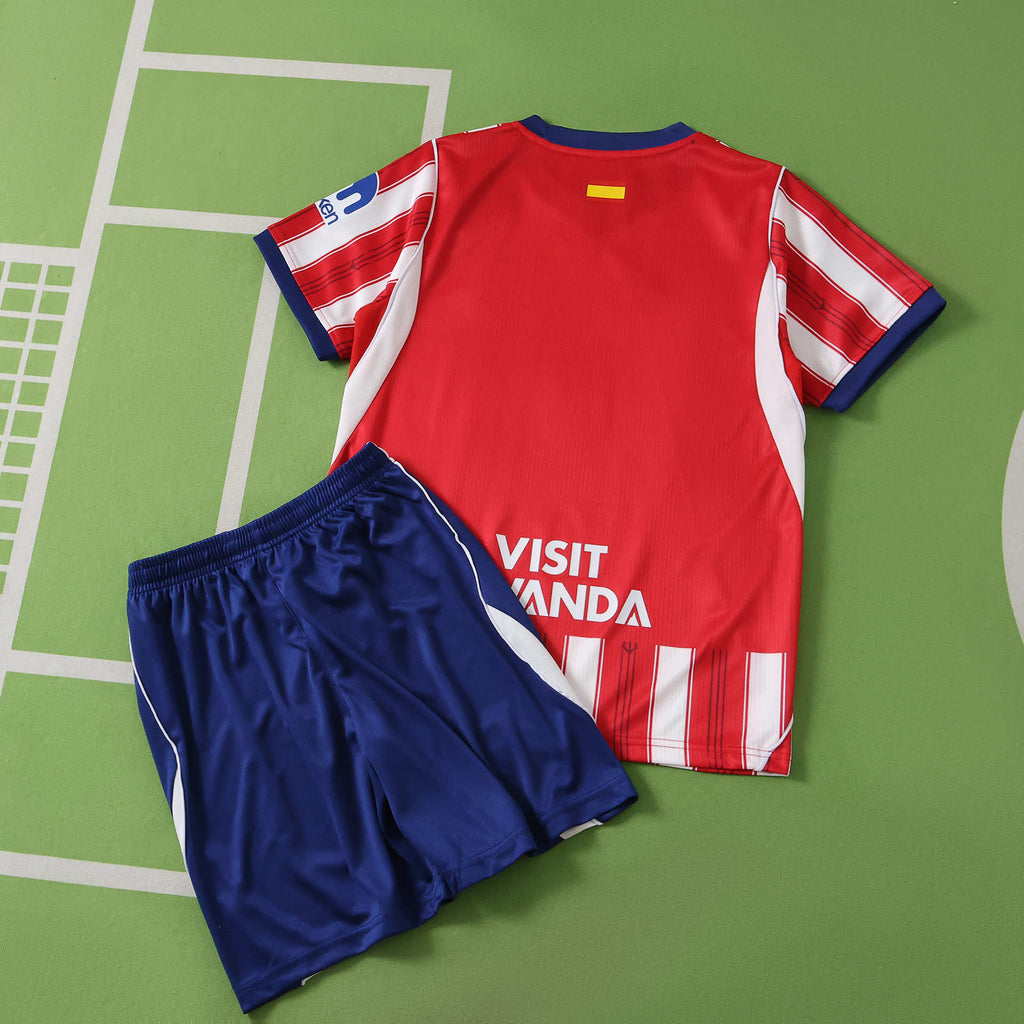Atlético de Madrid 2026-2027 Season Home Kids Football Jersey Trikot Maillot