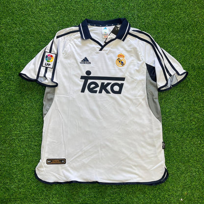 Steve McManaman 8- Real Madrid 2000 Retro Football Jersey