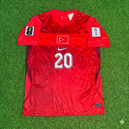 Ferdi Kadıoğlu #20 Türkei - Weltmeisterschaft 2026 - Heim Rot - Trikot
