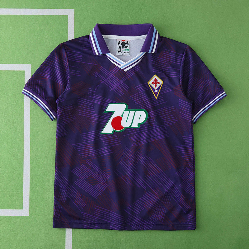 Maillot de football rétro enfant domicile Fiorentina 1992/1993