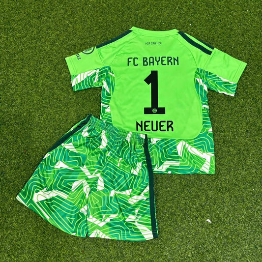 Conjunto de camiseta de fútbol de portero Manuel Neuer Bayern Múnich 2026-2027