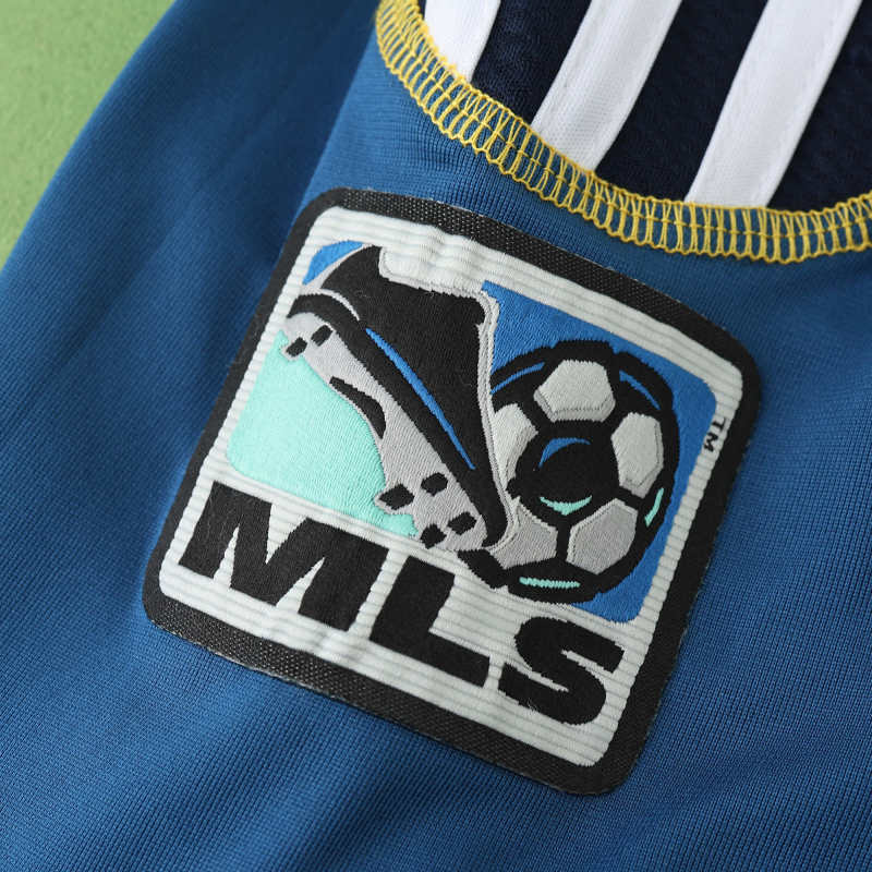 LA Galaxy 11/12 Season Away Retro Blue Jersey Trikot Soccer Shirt