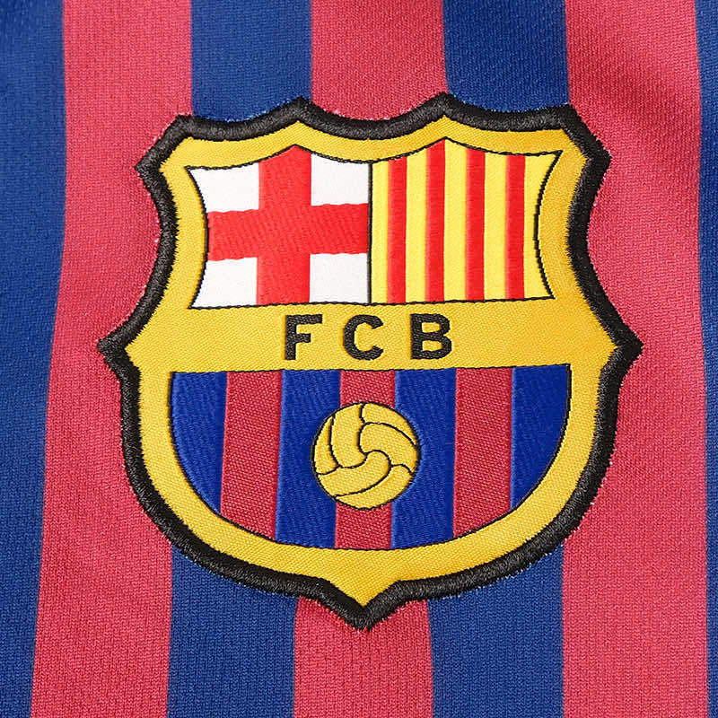 Barcelona 2018-19 Saison Heim Retro Trikot Fußballshirt