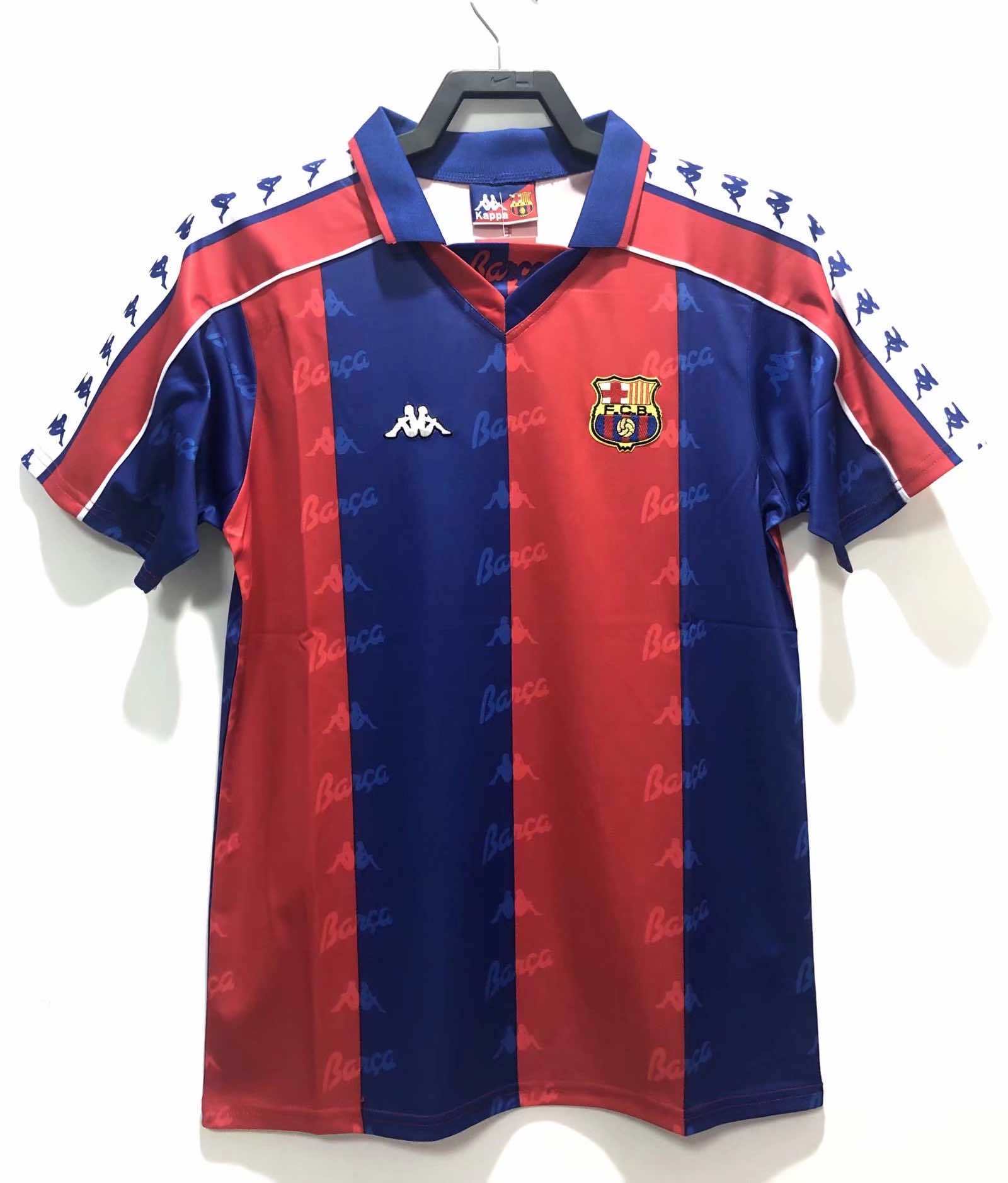FC Barcelona 1992-1995 Season Home Retro Football Jersey Trikot Maillot