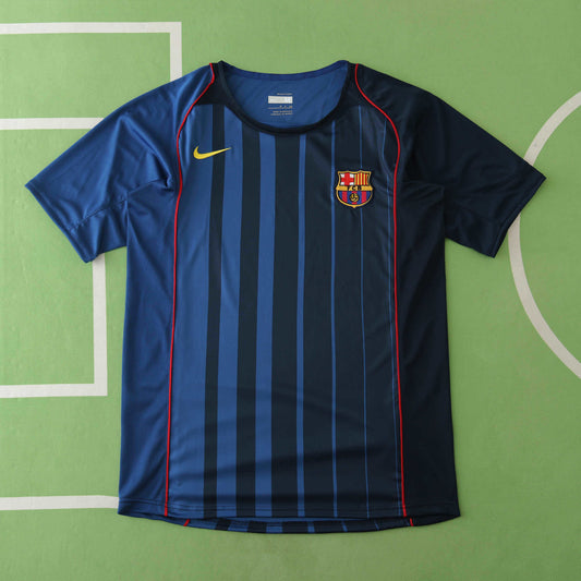 FC Barcelona 2003-2004 Season Third Retro Football Jersey Trikot Maillot