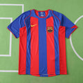 FC Barcelona 2004-2005 Season Home Retro Football Jersey Trikot Maillot