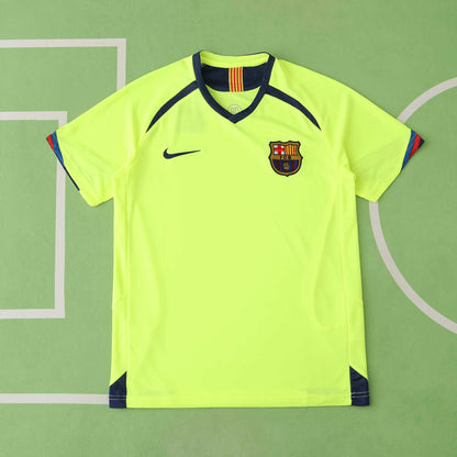 FC Barcelona 2005-2006 Season Away Retro Football Jersey Trikot Maillot
