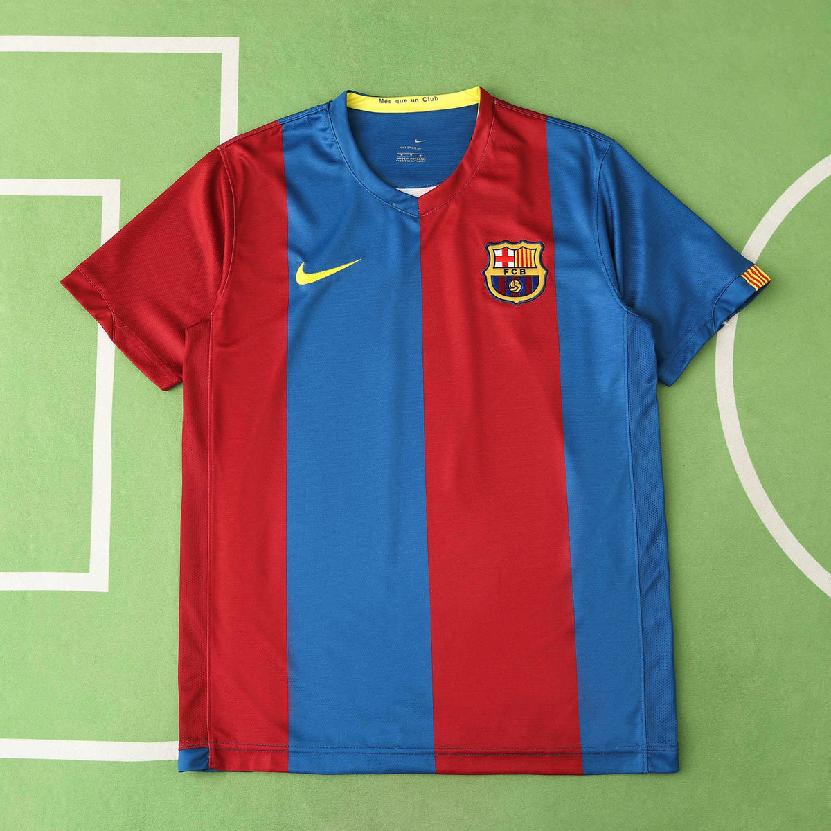 FC Barcelona 2006-2007 Season Home Retro Football Jersey Trikot Maillot