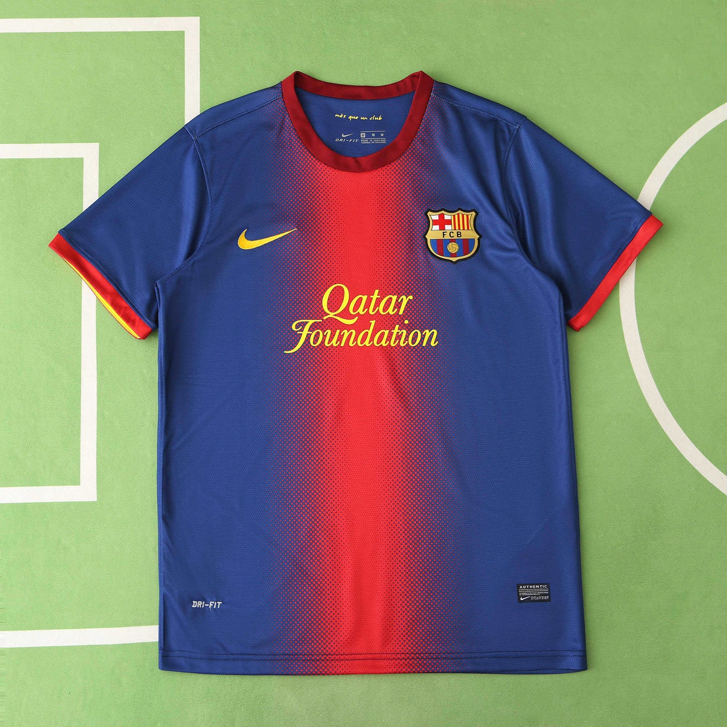Barcelona 2012-2013 Season Home Retro Football Jersey Trikot Maillot
