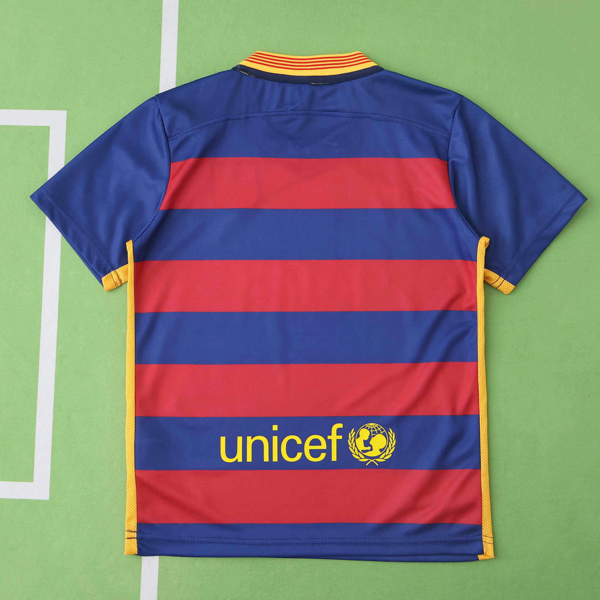 FC Barcelona 2015-2016 Season Home Retro Football Jersey Trikot Maillot