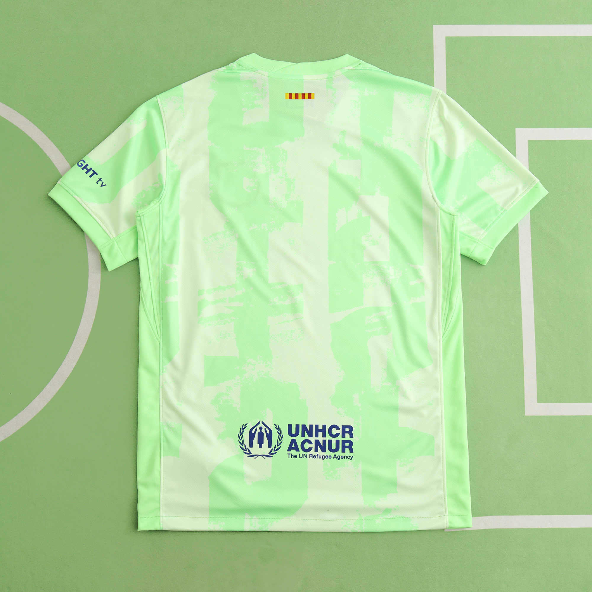 FC Barcelona 2024-2025 Season Third Green Football Jersey Trikot Maillot