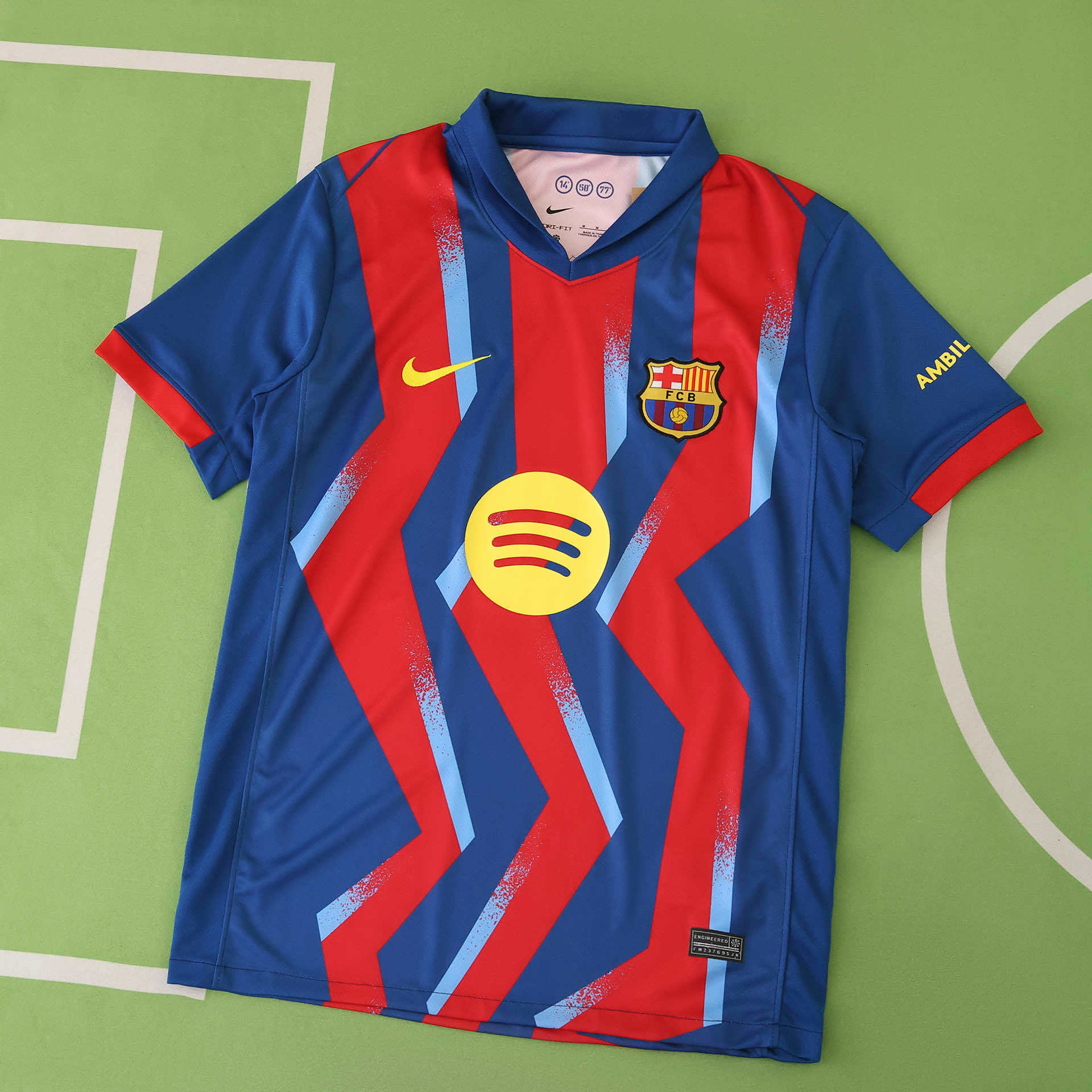 FC Barcelona 2025-2026 Season Fourth Football Jersey Trikot Maillot