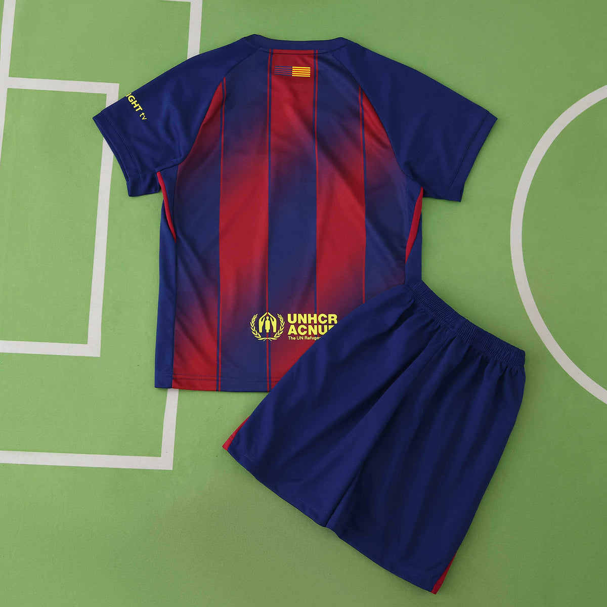 FC Barcelona 2025-2026 Season Home Kids Football Jersey Trikot Maillot