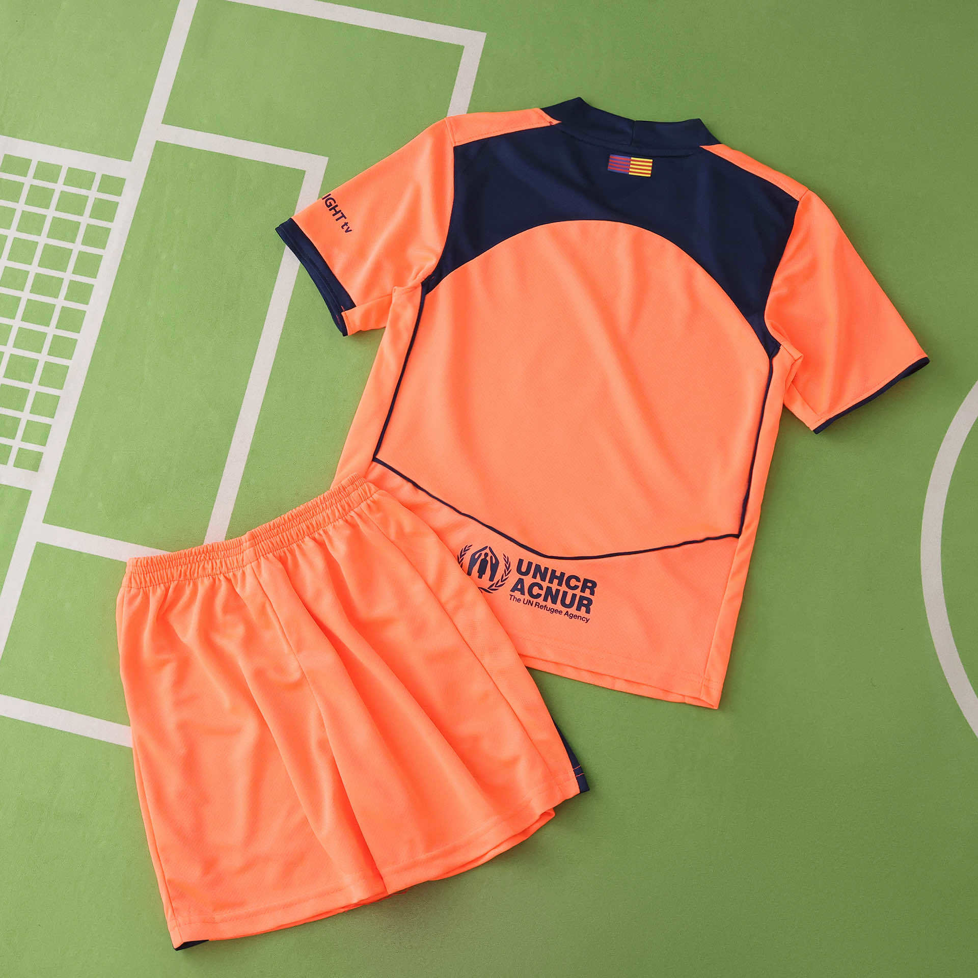 FC Barcelona 2025-2026 Season Third Kids Football Jersey Trikot Maillot