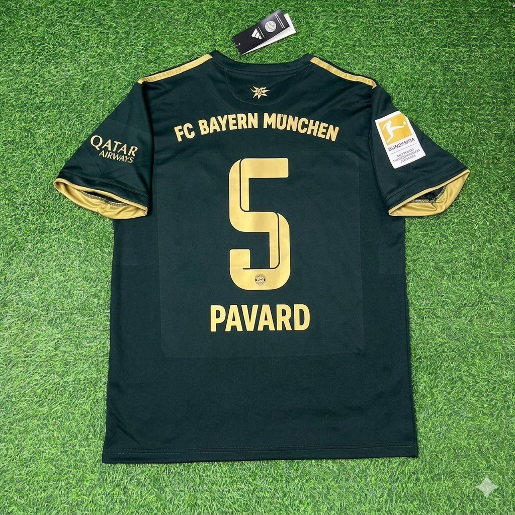 Bayern Munich 2021/22 Oktoberfest Green Special Edition Football Jersey – Benjamin Pavard